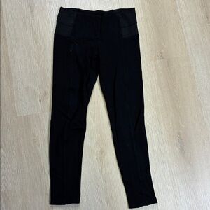 Zara Basic Black Maternity Leggings